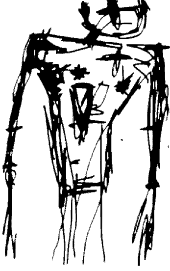 drawing of man